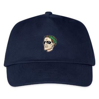 Taktischer Cäsar Militärkommandant - Kinder Basecap - Navy - Vorne