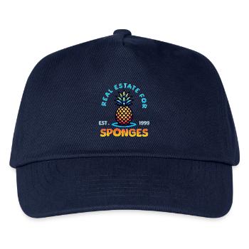 Real Estate for Sponges / Home Sweet Pineapple - Kinder Basecap - Navy - Vorne