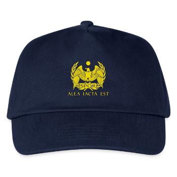 Alea iacta est Rom Roma SPQR - Kinder Basecap - Navy - Vorne