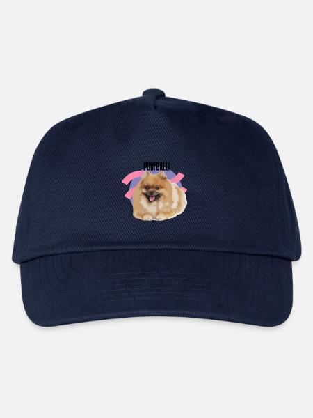 Spitz Hund Comic lustig - Kinder Basecap - Navy