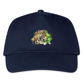 Leopard - Kinder Basecap - Navy - Vorne