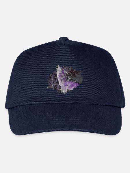 Wolf - Kinder Basecap - Navy