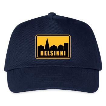 Helsinki - Kinder Basecap - Navy - Vorne