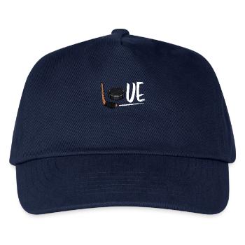 Eishockey - Kinder Basecap - Navy - Vorne
