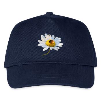Margerite Marienkäfer - Kinder Basecap - Navy - Vorne