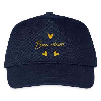 RETIREMENT. COLLEAGUE. RETIREMENT. RETIRED. RETIREMENT. - Kids’ Baseball Cap - navy - Front