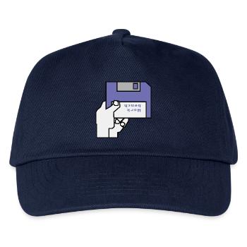 Work bench - Kids’ Baseball Cap - navy - Front