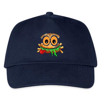 Der schreckliche Snack - Kinder Basecap - Navy - Vorne