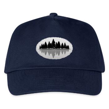 Wald Forest - Kids’ Baseball Cap - navy - Front