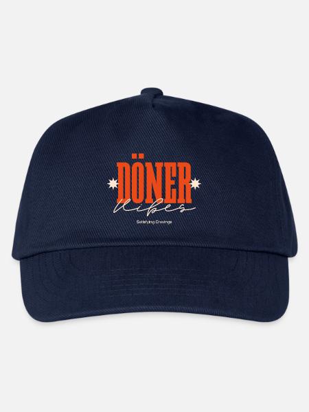 Döner Vibes - Satisfying Cravings - Kinder Basecap - Navy