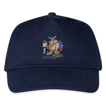 NORWEGEN VIKING T-Shirts, Textilien und Geschenkideen - Kinder Basecap - Navy - Vorne