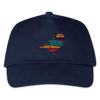 Ulmer Spatz - Kinder Basecap - Navy - Vorne
