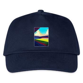Selhurst Park Stadium Travel Poster Souvenir WPA - Kids’ Baseball Cap - navy - Front