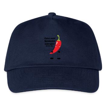 Würzig, aber trotzdem liebenswert - Kinder Basecap - Navy - Vorne