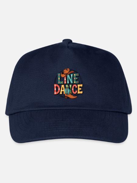 Line Dance mein Hobby - meine Passion - mein Ding - Kinder Basecap - Navy
