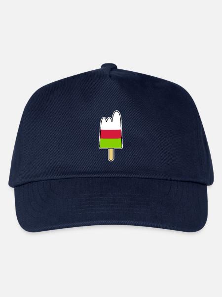Eis am Stiel - Berge / Gletscher / Gipfel - Kinder Basecap - Navy