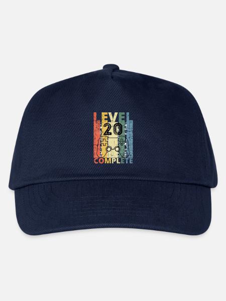 20. Geburtstag 20. Geburtstag Geschenk - Kinder Basecap - Navy