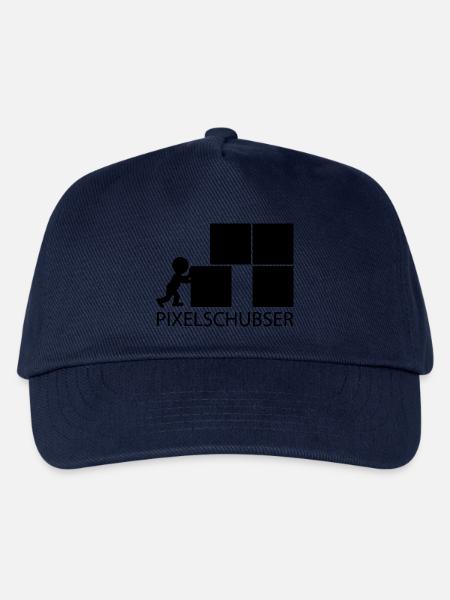 Pixelschubser und stolz darauf! - Kinder Basecap - Navy