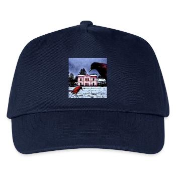 Der alte Bahnhof Hanko in Hyvinkää - Kinder Basecap - Navy - Vorne