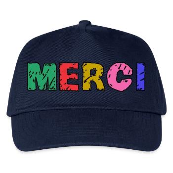 VIELEN DANK. GELIEBTE - Kinder Basecap - Navy - Vorne