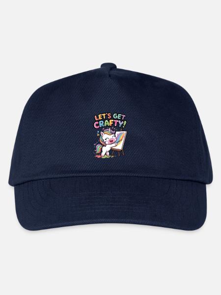 Lass uns kreativ werden! - Kinder Basecap - Navy