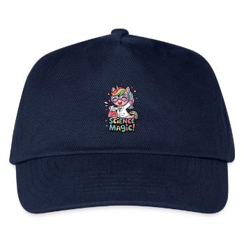 Science Magic! - Kids’ Baseball Cap - navy - Front