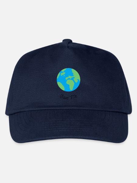 Save Me - Planet Erde - Kinder Basecap - Navy