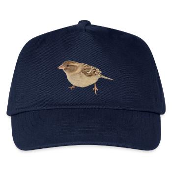 Vogel - Kinder Basecap - Navy - Vorne