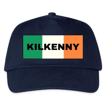 Kilkenny City in Irish Flag - Kids’ Baseball Cap - navy - Front