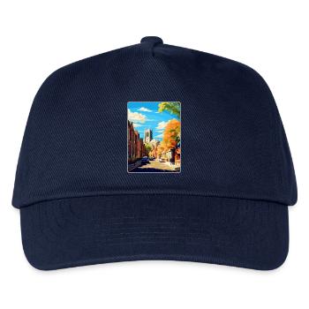 Richmond England Uk Vintage Reise Poster Souvenir - Kinder Basecap - Navy - Vorne