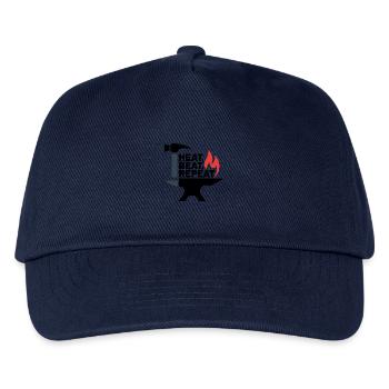 Heat, Beat, Repeat - Kids’ Baseball Cap - navy - Front