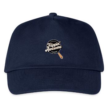 Flippin Awesome - Kids’ Baseball Cap - navy - Front