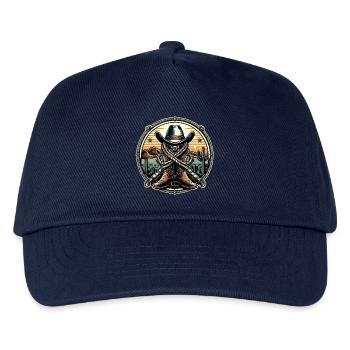 Western Logo 1 - Kids’ Baseball Cap - navy - Front