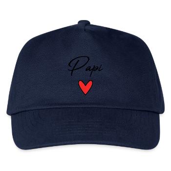 GRANDPA. DAD. FATHER'S DAY. HAPPY FATHER'S DAY - Kids’ Baseball Cap - navy - Front