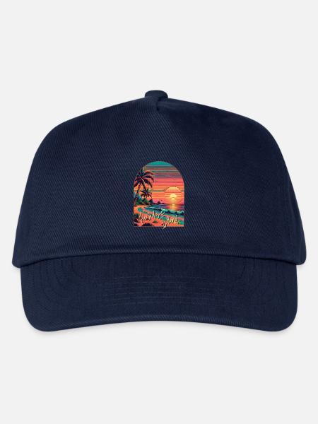 Paradies-Insel - Kinder Basecap - Navy