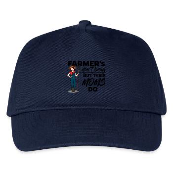 Farmers don't brag, but their Moms do - Kinder Basecap - Navy - Vorne