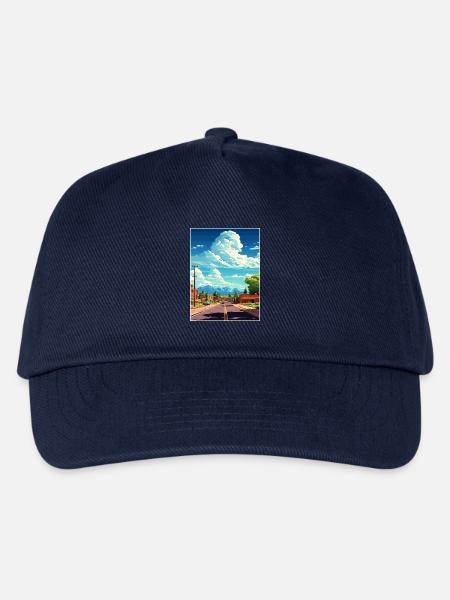 Hurrikan Utah Vintage Reiseposter WPA Souvenir - Kinder Basecap - Navy