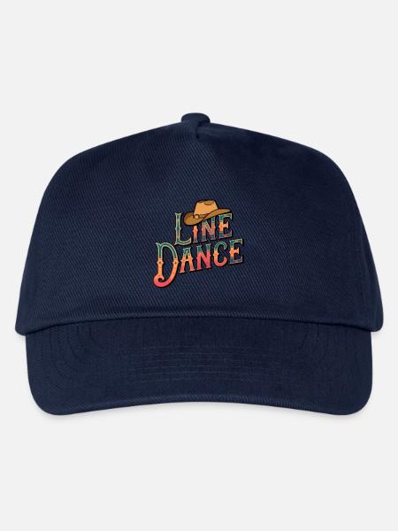 Line Dance Cowboy Hat - Kinder Basecap - Navy