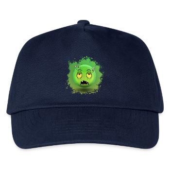 Zombiemoji - Kinder Basecap - Navy - Vorne