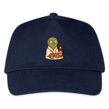 Lebkuchen Spa Wellness Xmas Design - Kinder Basecap - Navy - Vorne