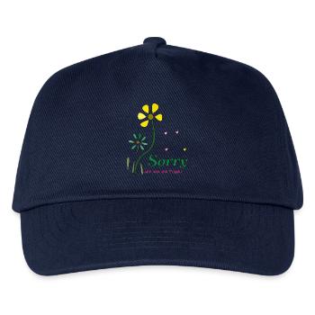 Sorry, wie war die Frage? - Kinder Basecap - Navy - Vorne