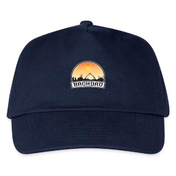Bagdad Irak Skyline Vintage Sunset Travel Souveni - Kinder Basecap - Navy - Vorne