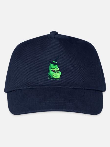 Halloween-Zombie-Gorilla - Kinder Basecap - Navy