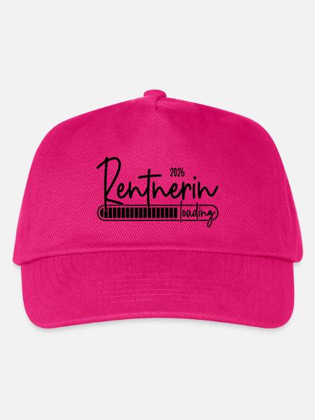 Rentnerin 2026 Loading - Kinder Basecap - Fuchsia