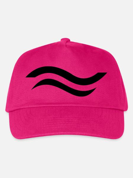Finn Dinghy Klassenzeichen - Kinder Basecap - Fuchsia