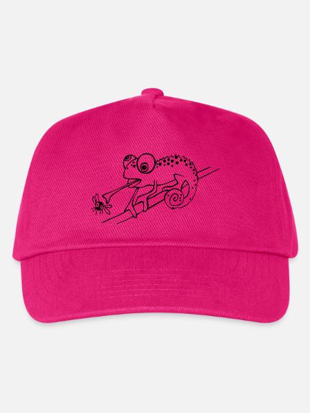 Chamäleon - Kinder Basecap - Fuchsia
