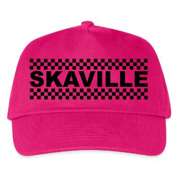 Skaville - Kinder Basecap - Fuchsia - Vorne