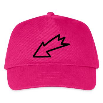 Pfeil - Pfeil - Kinder Basecap - Fuchsia - Vorne