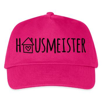 Hausmeister - Kinder Basecap - Fuchsia - Vorne