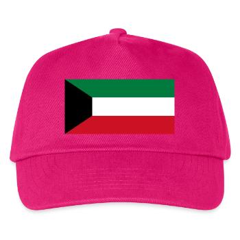Kuwait - Kinder Basecap - Fuchsia - Vorne